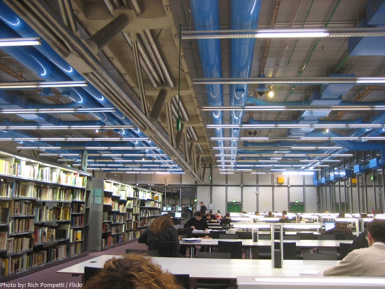 centre pompidou library