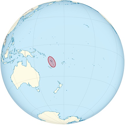vanuatu world map