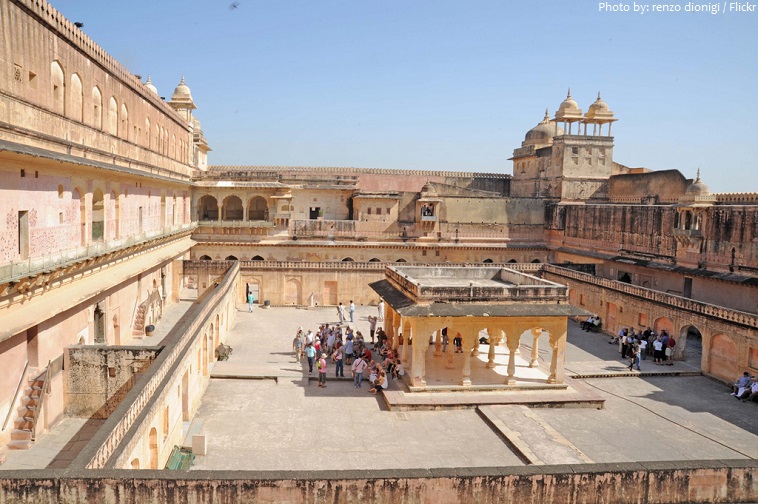 amer fort palace fourth courtyard