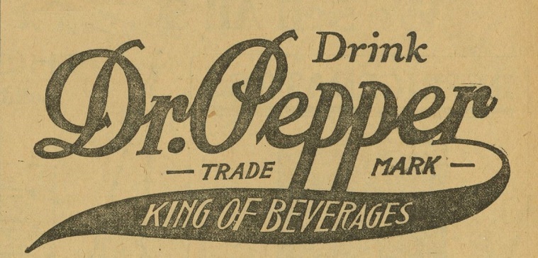 dr pepper old logo