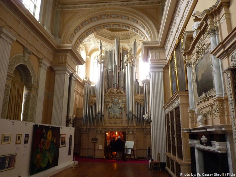 blenheim palace organ