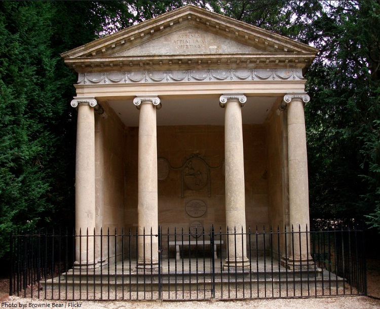 blenheim palace temple of diana