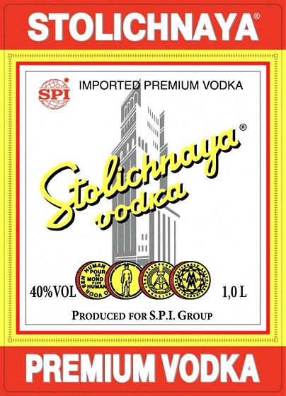 stolichnaya label