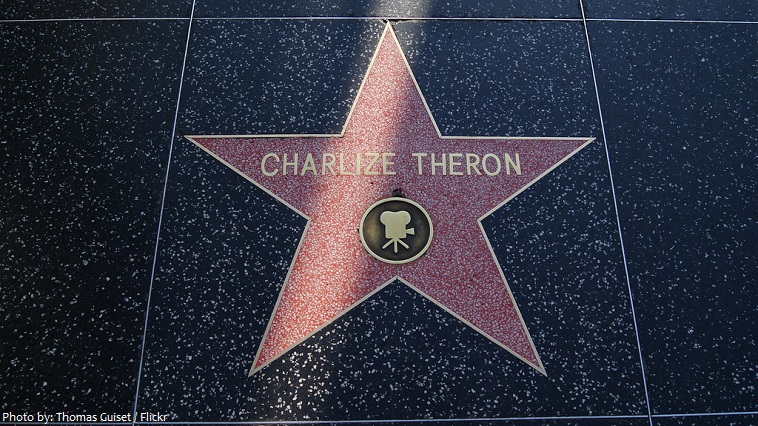 charlize theron star hollywood walk of fame