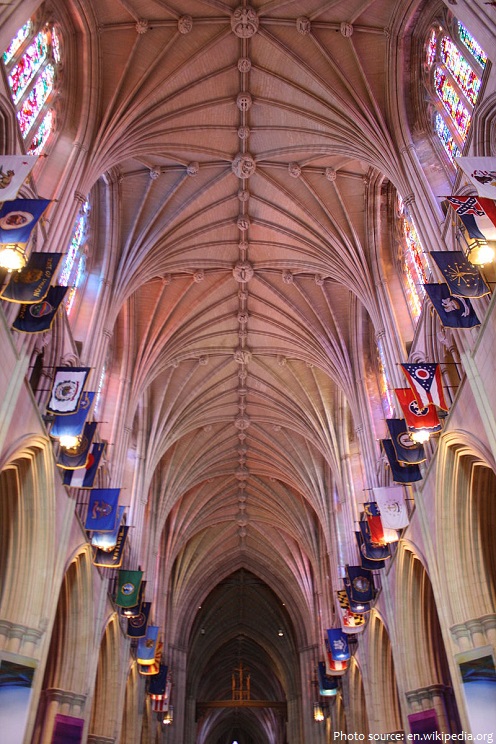 washington national cathedral ceiling