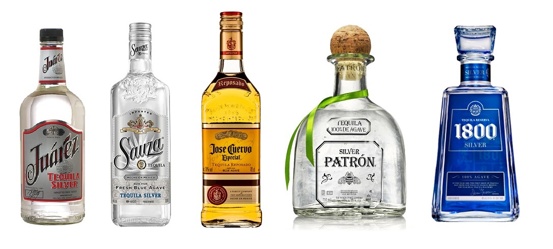 top 5 best selling tequila brands in the world
