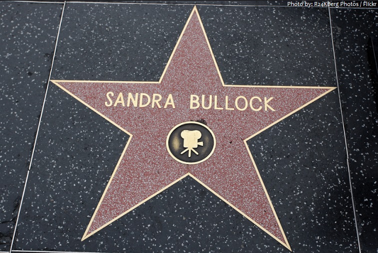 sandra bullock star on the hollywood walk of fame