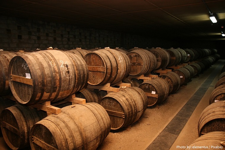brandy barrels
