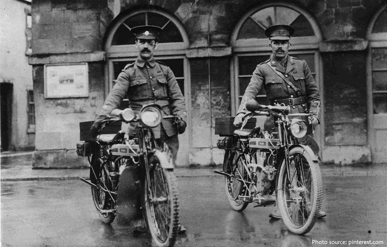 motorcycles first world war