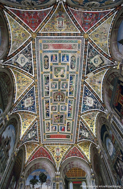 siena cathedral library