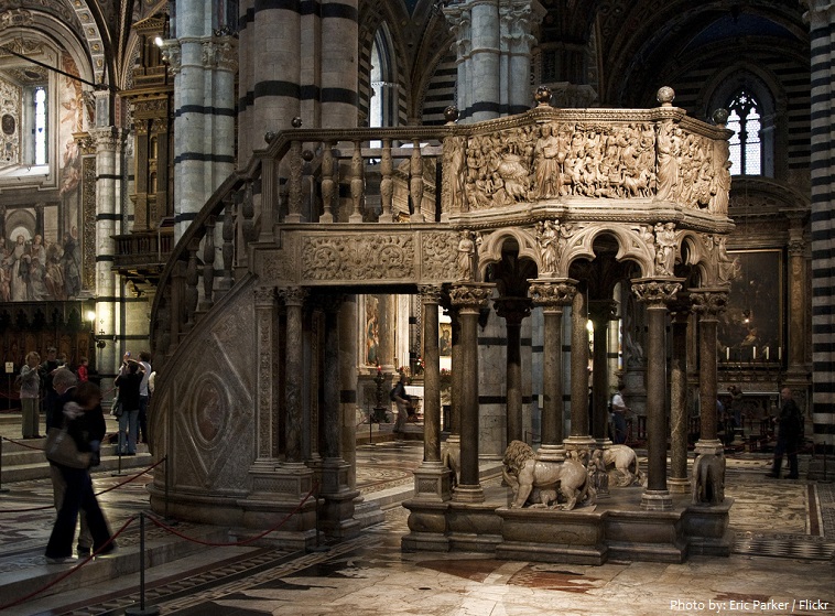 siena cathedral pulpit
