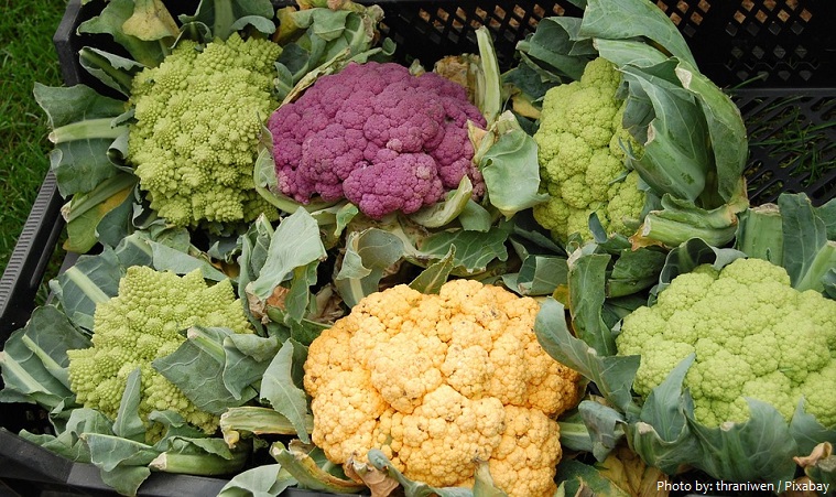 cauliflowers colors