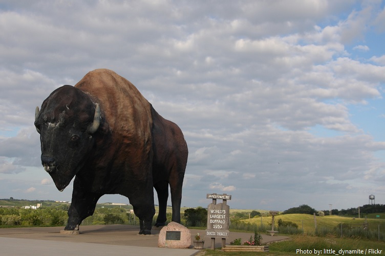 bison monument