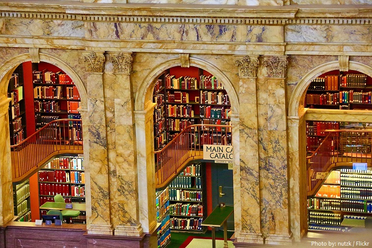 library of congress bookshelves
