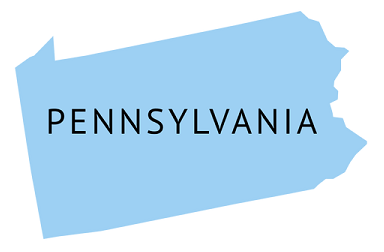 pennsylvania map