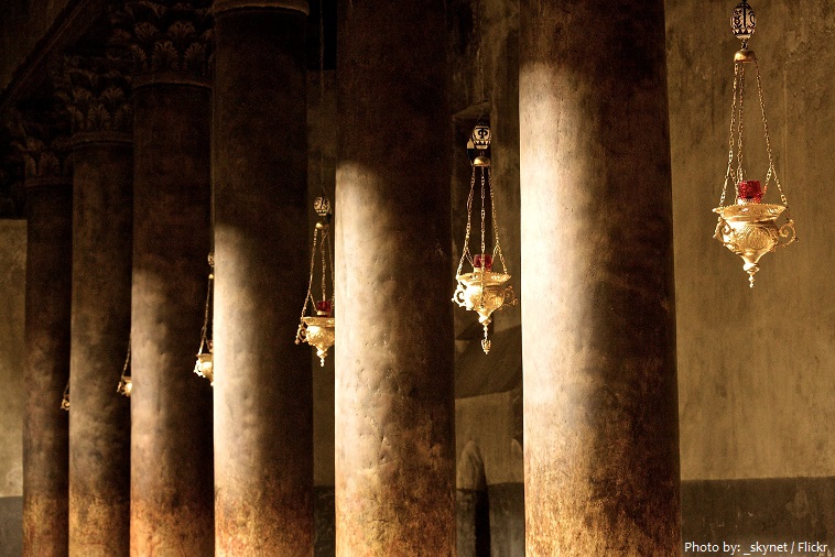 Church of the Nativity columns