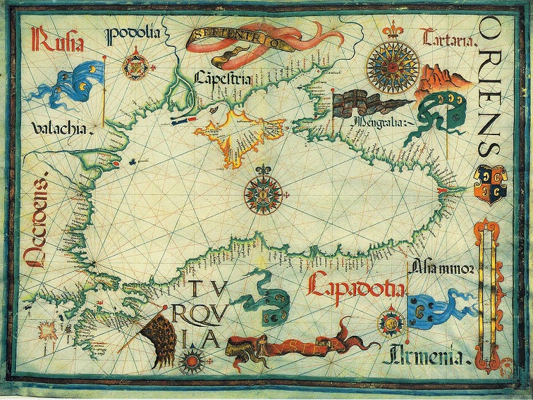 black sea history map