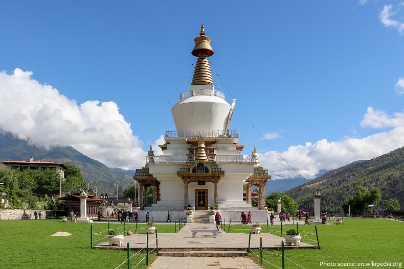 memorial stupa thimphu